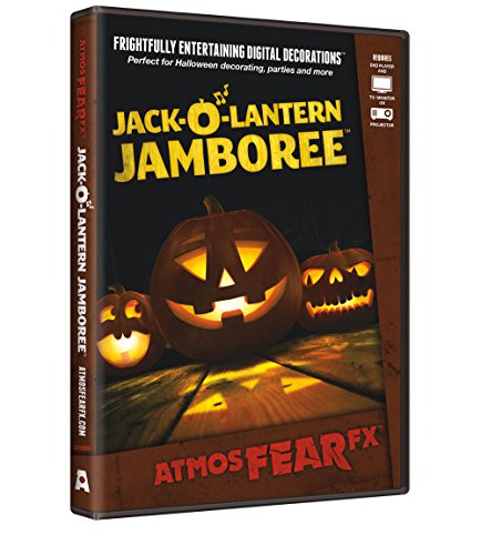 Product Cover AtmosFX Jack-O'-Lantern Jamboree Digital Decorations DVD for Halloween Holiday Projection Decorating