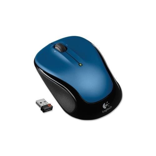 Product Cover Logitech M325 910-002650 Blue 3 Buttons 1 x Wheel USB RF Wireless Optical Mouse