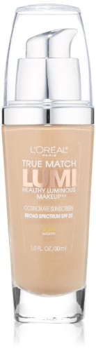 Product Cover L'Oréal Paris True Match Lumi Healthy Luminous Makeup, W4 Natural Beige, 1 fl. oz.