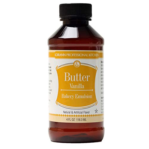 Product Cover LorAnn Butter Vanilla Bakery Emulsion, 16 ounce bottle
