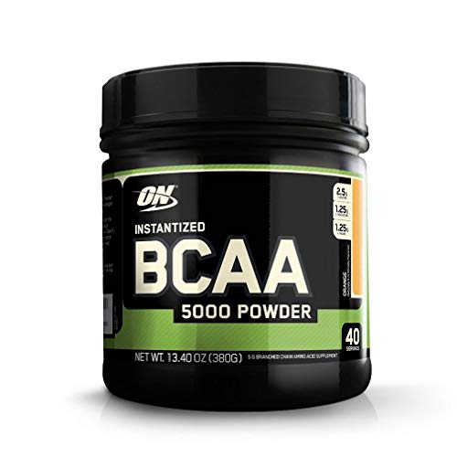 Product Cover OPTIMUM NUTRITION Instantized BCAA Powder, Keto Friendly Branched Chain Essential Amino Acids, 5000mg, Orange, 40 Servings, 13.4 Ounce