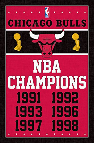 Product Cover Trends International Chicago Bulls Champions Wall Poster 22.375