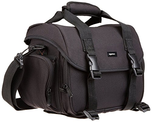 Product Cover AmazonBasics Large DSLR Camera Gadget Bag - 11.5 x 6 x 8 Inches, Black And Grey