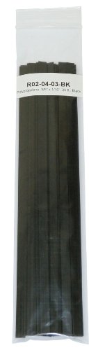 Product Cover Polypropylene (PP) Plastic Welding Rod, 3/8 in. x 1/16 in. Ribbon, 30 ft, Black