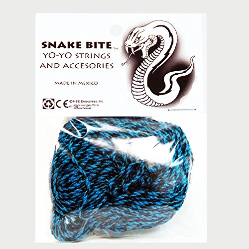 Product Cover Snake Bite Yo-Yo Strings - 100% Polyester Multi-Color Strings- King Snake