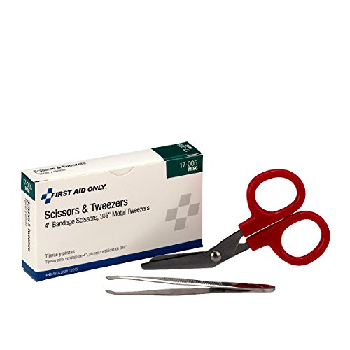 Product Cover First Aid Only Scissors & Metal Forcep Pack