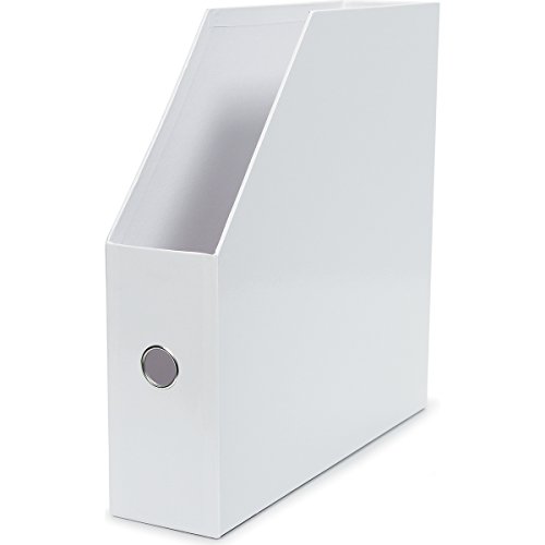 Product Cover Darice Vertical Paper Holder, White (1pc)-Store and Organize 12