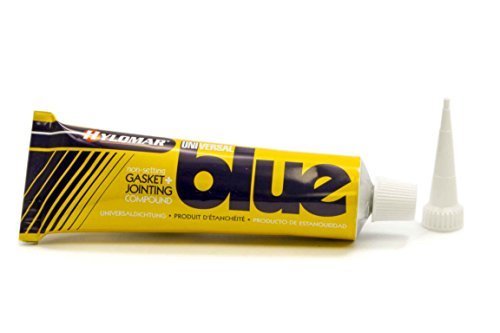 Product Cover Valco Cincinnati 71283 Hylomar Blue Gasket Marker and Thread Sealant Tube with Nozzle - 100 Grams