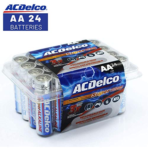 Product Cover ACDelco Super Alkaline AA Batteries, 24-Count