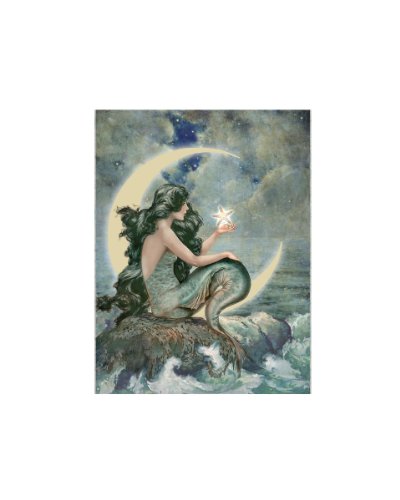 Product Cover Ohio Wholesale Radiance Lighted Moon Mermaid Canvas Wall Art, from our Water Collection