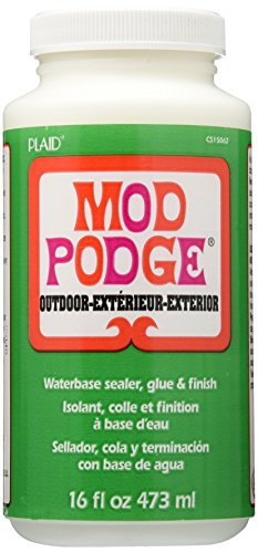 Product Cover Mod Podge Waterbase Sealer, Glue and Finish for use Outdoors (16-Ounces), CS15062