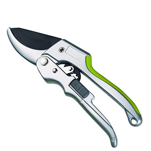 Product Cover Power Drive Ratchet Anvil Hand Pruning Shears - 5X More Cutting Power Than Conventional Garden Tree Clippers.