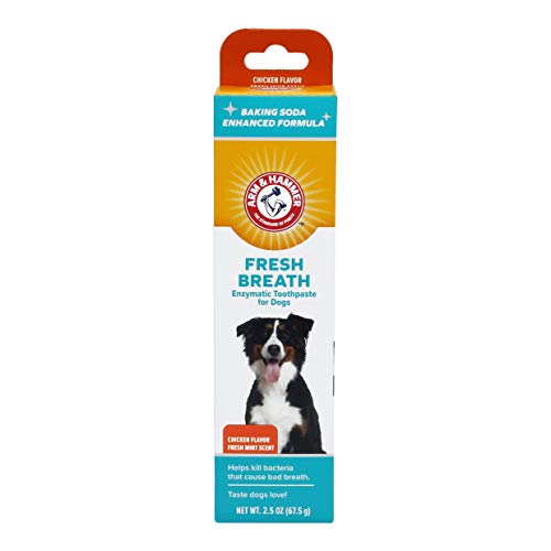 Product Cover Arm & Hammer Advanced Care Fresh Breath Enzymatic Toothpaste for Dogs in Chicken Flavor, 2.5 Ounces