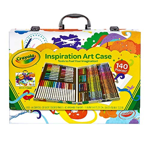 Product Cover Crayola Inspiration Art Case Coloring Set, Gift for Kids Age 5+