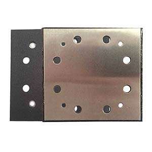 Product Cover Superior Pads & Abrasives SPD16 1/4 Sheet PSA 8 Holes Sanding Pad REPLACES Porter Cable OE # 135292/893667