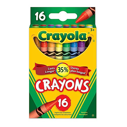 Product Cover 16 Crayons Lasts 35% Longer