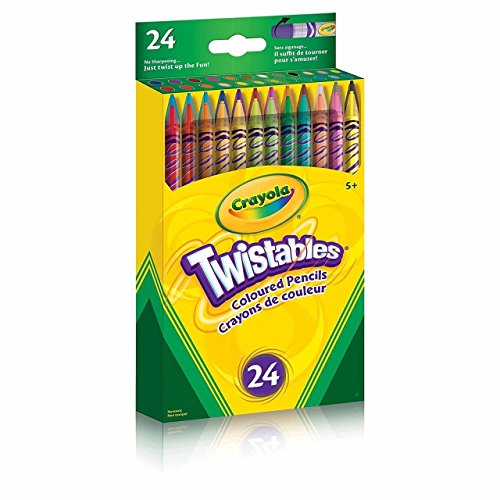 Product Cover Crayola 24 Twistables Colored Pencils