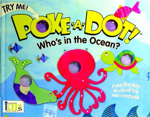 Product Cover Poke-A-Dot!: Who's in the Ocean? (30 Poke-able Poppin' Dots)