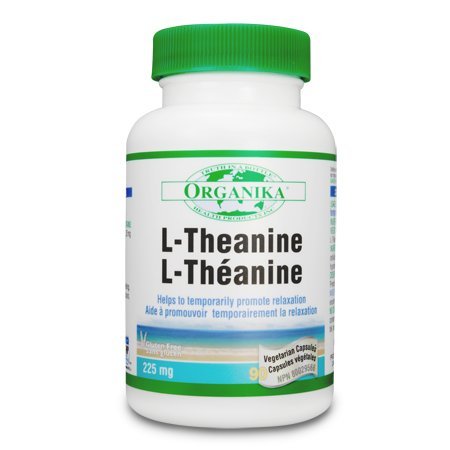 Product Cover Organika L-THEANINE 225MG, 90 VCAPS