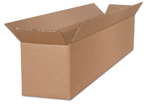 Product Cover The Packaging Wholesalers 12x6x4-Inch Shipping Boxes, 25-Count (BS120604)