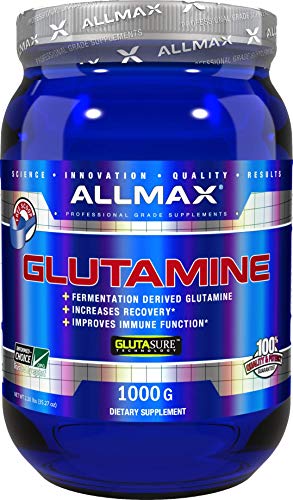 Product Cover ALLMAX Nutrition 100% Pure Micronized Glutamine Powder, 1000g