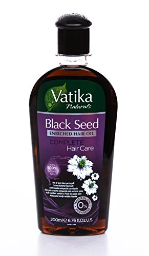 Product Cover Dabur Vatika Ayurveda Herbal Black Seed Enriched Hair Oil for Complete Hair Care 200 ml / 6.76 fl oz)