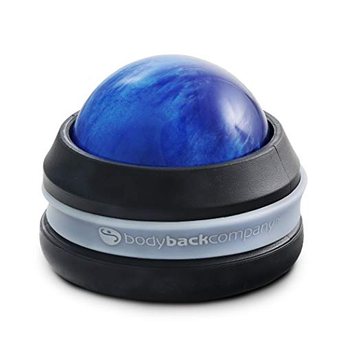 Product Cover Body Back Massage Roller Ball, Muscle Roller Massager, Pain Relief Tool, Cold Therapy, Blue