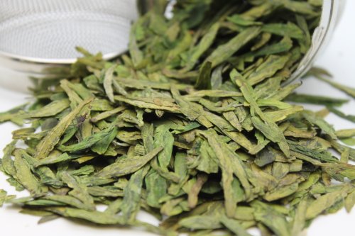 Product Cover Tealyra - Premium Dragon Well - Long Jing - Green Tea - Loose Leaf Tea - First Grade - Organically Grown - 4-Ounce