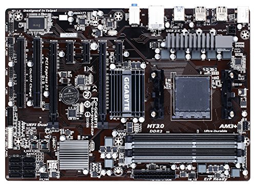 Product Cover Gigabyte AM3+ AMD 970 SATA 6Gbps USB 3.0 ATX AM3+ Socket DDR3 1600 Motherboards (GA-970A-DS3P)
