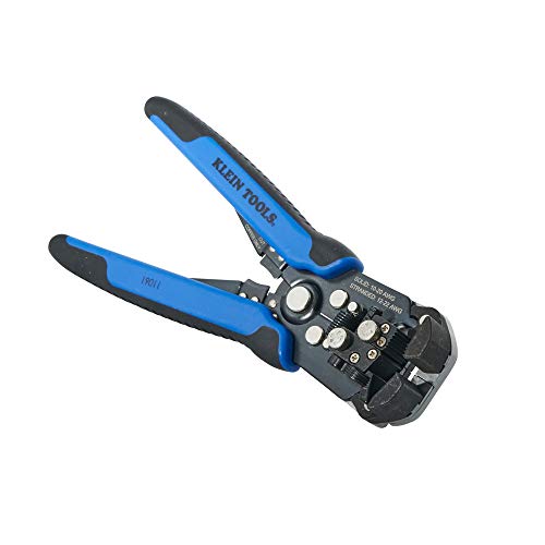 Product Cover Klein Tools 11061 Wire Stripper / Wire Cutter for Solid and Stranded AWG Wire, Heavy Duty Kleins are Self Adjusting