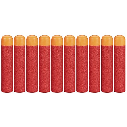 Product Cover Nerf Darts 10-Pack Refill for Nerf Mega Blasters - Official Nerf Mega Darts - for Kids, Teens, Adults