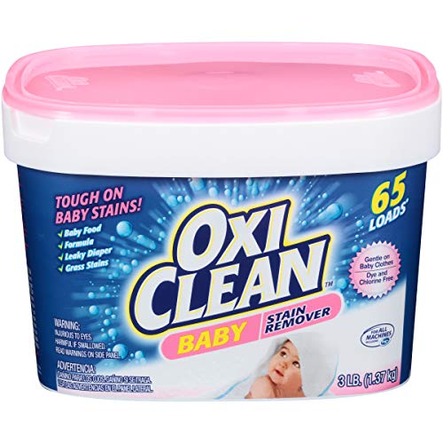 Product Cover OxiClean Baby Stain Fighter, Soaker, 3 lb Tub Baby stain Soaker