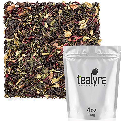 Product Cover Tealyra - Fat Burner - Wellness weight-loss Tea Blend - Pu Erh Aged with Sencha Green Tea and Wu-Yi Oolong - Diet Refreshing - Natural Ingredients - Healthy - Detox Loose Leaf Tea - 110g (4-ounce)