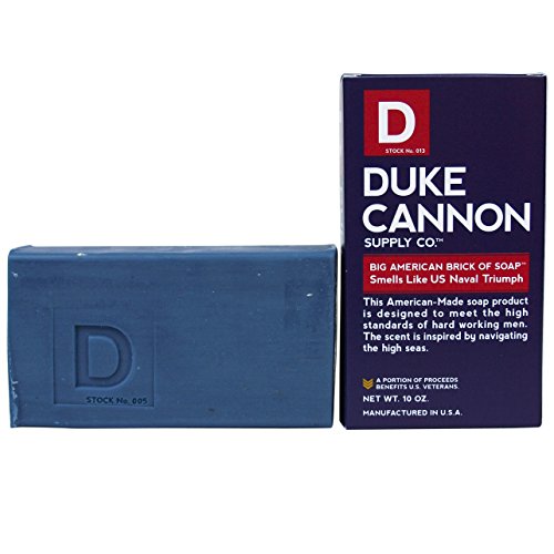 Product Cover Duke Cannon Men's Bar Soap - 10oz. Big American Brick Of Soap By Duke Cannon - Naval Triumph
