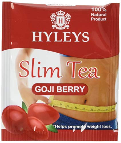 Product Cover Hyleys Tea Slim Tea, Goji Berry, 1.32 Ounce, 25 Tea Bags