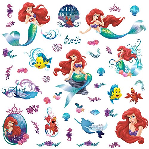 Product Cover RoomMates The Little Mermaid Peel And Stick Wall Decals