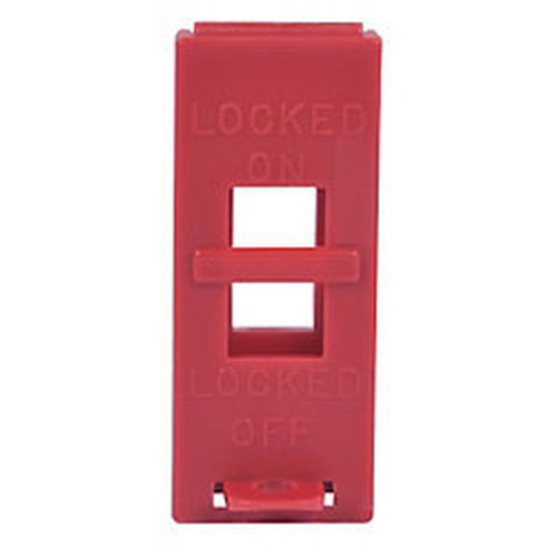 Product Cover ZING 6064 RecycLockout Lockout Tagout, Wall Switch Lockout, Recycled Plastic