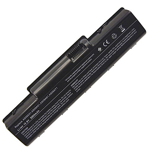 Product Cover USTOP High Quality Replacement Laptop battery for EMACHINE D525 D725 E525 E725 E527 E625 E627 G620 G627 G725; AK.006BT.025 AS09A31 AS09A36 AS09A41 AS09A51 AS09A56 AS09A61 AS09A70 AS09A71 AS09A73 AS09A75 AS09A90 BT.00603.076 BT.00605.036 BT-