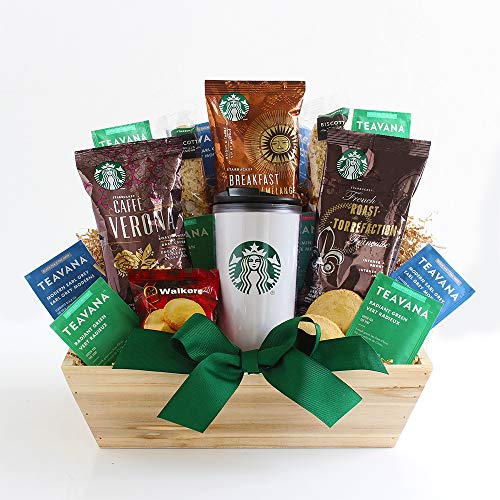 Product Cover California Delicious Starbucks Daybreak Gourmet Coffee Gift Basket