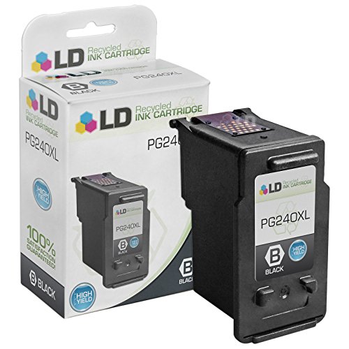 Product Cover LD Remanufactured Ink Cartridge Replacement for Canon PG-240XL 5206B001 High Yield (Black)
