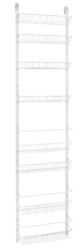 Product Cover ClosetMaid 1233 Adjustable 8-Tier Wall and Door Rack, 77-Inch Height X 18-Inch Wide