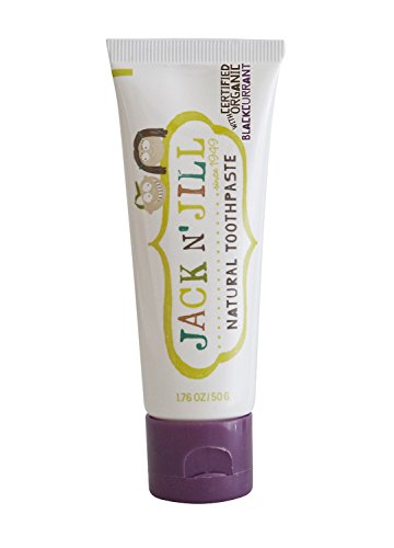 Product Cover Jack N' Jill Natural Toothpaste, Blackcurrant, 1.76oz (Pack of 2)