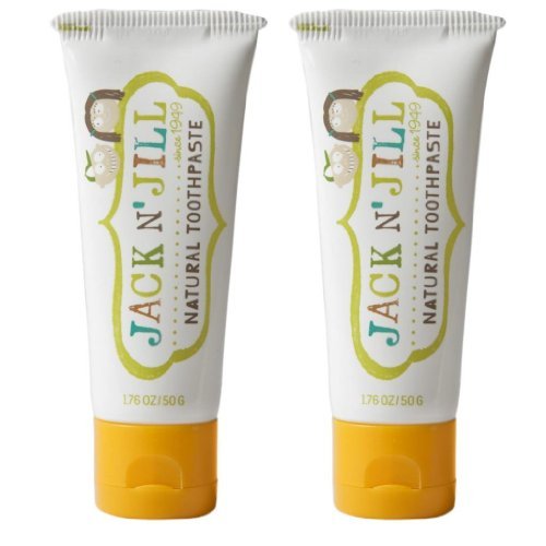 Product Cover Jack N' Jill Natural Toothpaste, Banana, 1.76oz (Pack of 2)