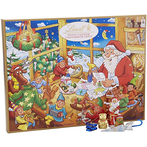 Product Cover Lindt Holiday Assorted Chocolate Advent Calendar, Great for Holiday Gifting, 10.2 Ounce