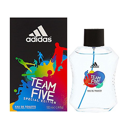 Product Cover adidas Team Five Special Edition Eau De Toilette Spray for Men, 3.4 Fl Oz
