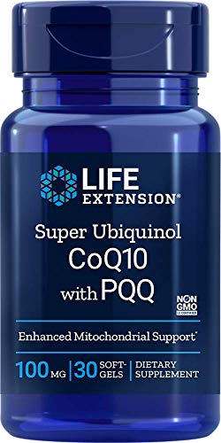 Product Cover Life Extension Super Ubiquinol CoQ10 with PQQ, 30 Softgels (Packaging may Vary)