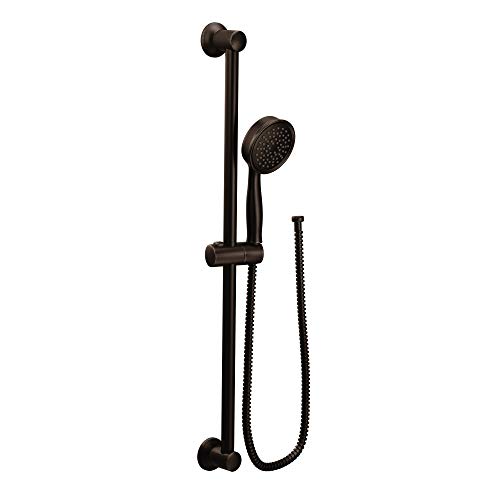 Product Cover Moen  3668EPORB Eco-Performance Single Function Handshower with Slide Bar, Oil Rubbed Bronze. (DROP Ell Sold Separately)
