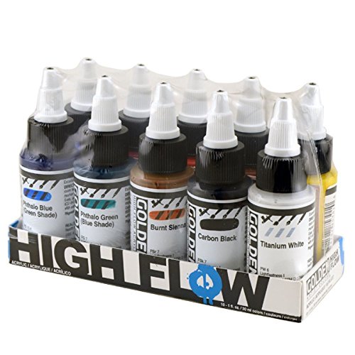Product Cover Golden High Flow Ink Cartridges for Printers (Assorted) - Pack of 10