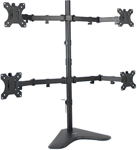 Product Cover Vivo LCD Monitor-Free Standing Desk Mount for ens up to 24-inch