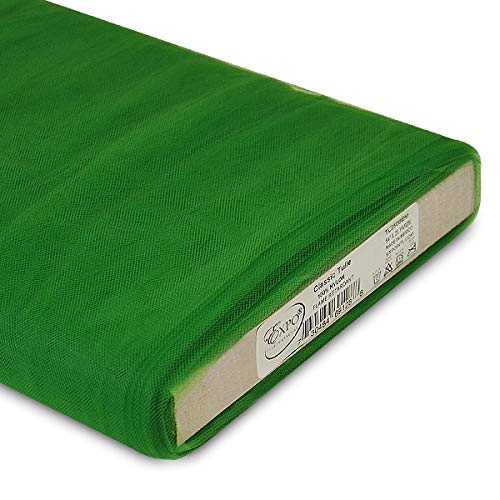 Product Cover Expo International 54-Inch Classic Nylon Tulle Bolt Fabric Spool, 25-Yard, Emerald